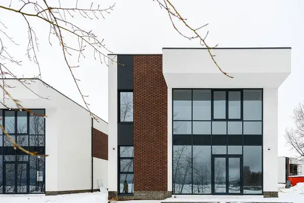 newly built cottage house